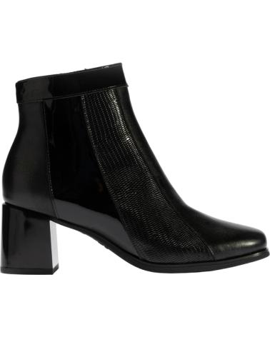 Bottines pour Femme PITILLOS LUCIDO TEJUS NEGRO