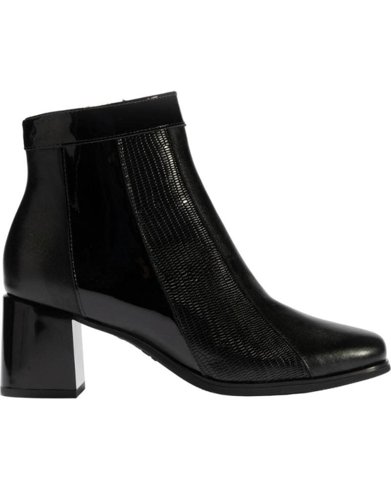 Bottines pour Femme PITILLOS LUCIDO TEJUS NEGRO