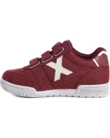 Sportivo per Bambina e Bambino MUNICH ZAPATILLAS G-3 JUNIOR ROJO VELCRO GRANATE