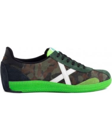 Deportivas de Hombre y Niña y Niño MUNICH ZAPATILLAS ARQUERO CON TAPA VERDE