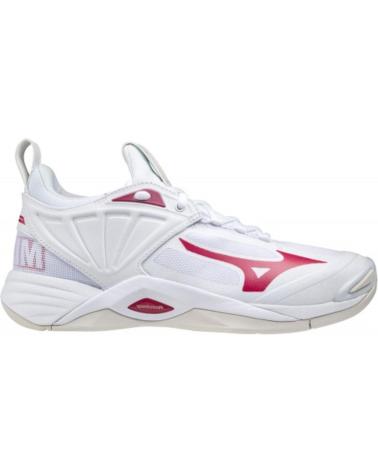 Esportes--De-Niña-MIZUNO-ZAPATILLAS-WAVE-MOMENTUM-2-BLANCO