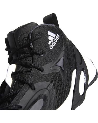 Deportivas de Hombre y Mujer ADIDAS ZAPATILLAS BALONCESTO EXHIBIT A MID NEGRO