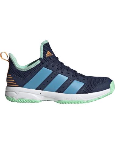 Sportif pour Fille et Garçon ADIDAS ZAPATILLAS BALONMANO STABIL JUNIOR AZUL