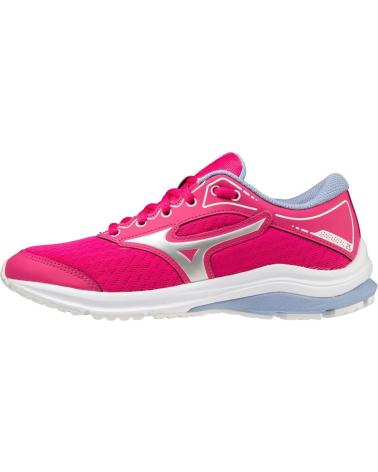 Esportes  de Menina e Menino MIZUNO ZAPATILLAS WAVE RIDER 25 JR RUNNING ROSA