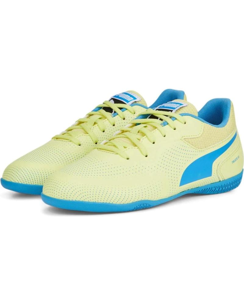 Sportif pour Fille et Garçon PUMA ZAPATILLAS NINO FUTBOL SALA TRUCO III AMARILLO