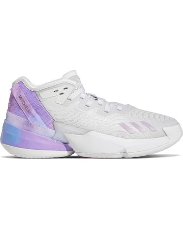 Sportivo per Donna e Bambina e Bambino ADIDAS ZAPATILLAS BALONCESTO DON ISSUE 4J BLANCO