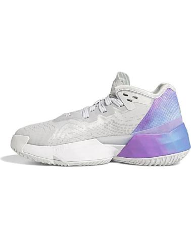 Sportivo per Donna e Bambina e Bambino ADIDAS ZAPATILLAS BALONCESTO DON ISSUE 4J BLANCO