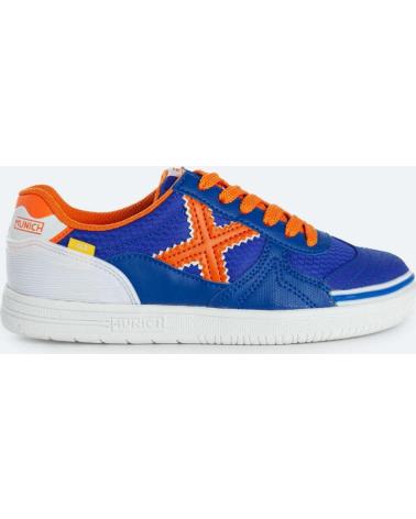 Deportivas de Niña y Niño MUNICH ZAPATILLAS G-3 JUNIOR AZUL