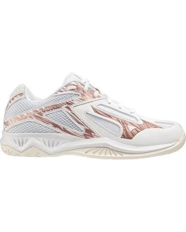 Sportif pour Femme MIZUNO CALZADO MARCA MODELO THUNDER BLA BLANCO