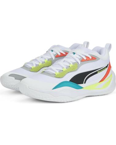 Man and Woman Trainers PUMA ZAPATILLAS BASKET PLAYMAKER PRO MULTICOLOR BLANCO