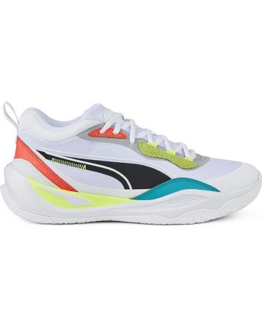 Man and Woman Trainers PUMA ZAPATILLAS BASKET PLAYMAKER PRO MULTICOLOR BLANCO