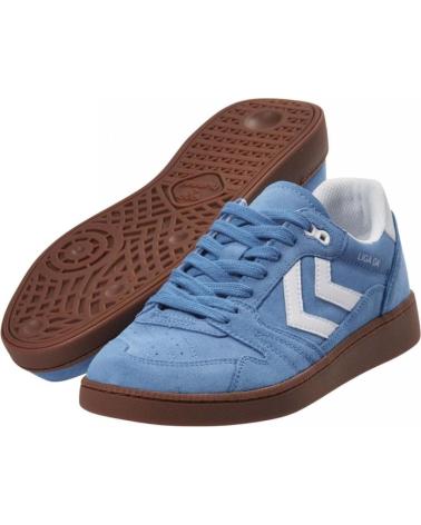 Sportivo-De-Niña-HUMMEL-ZAPATILLAS-PORTERO-LIGA-GK-UNISEX-AZUL