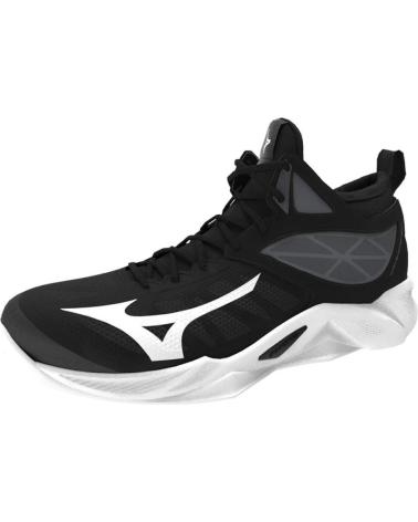 Sportif pour Homme et Garçon MIZUNO ZAPATILLAS WAVE DIMENSION MID BALONMANO-VOLEY NEGRO
