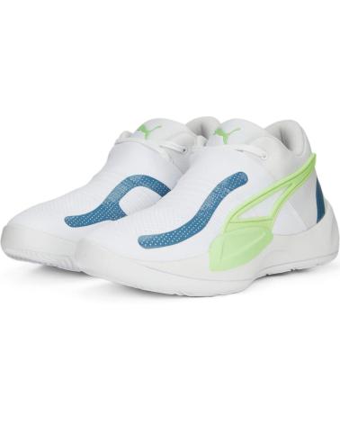 Man Trainers PUMA ZAPATILLAS BASKET RISE NITRO NEGRO BLANCO NEGRO