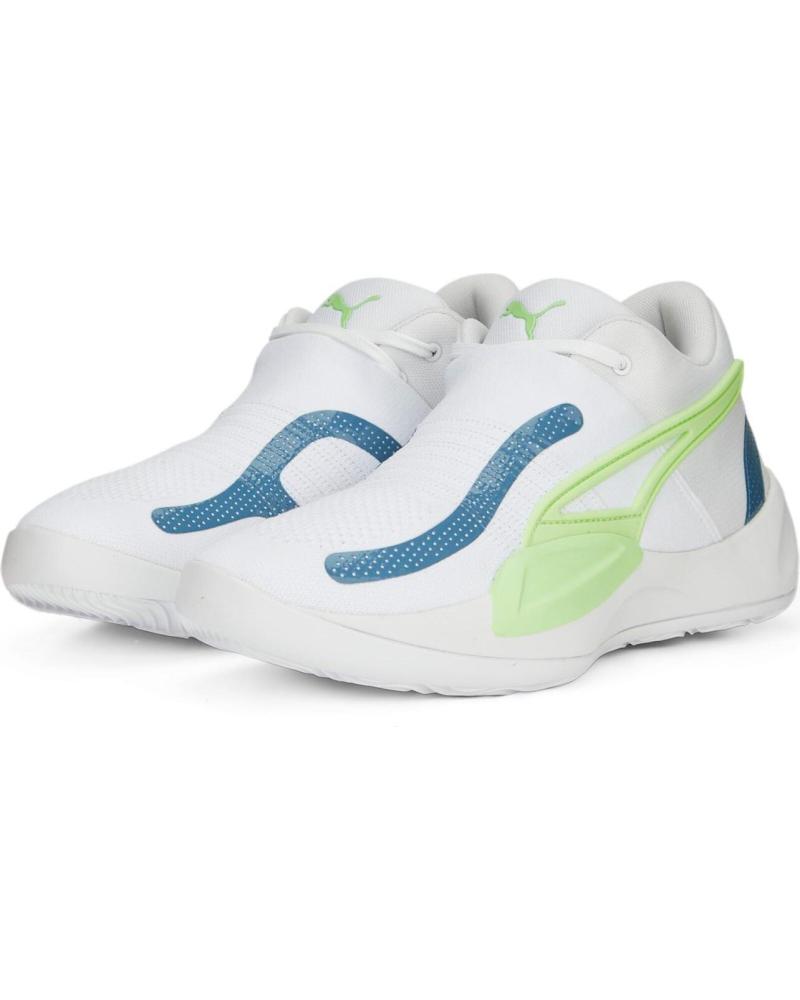 Man Trainers PUMA ZAPATILLAS BASKET RISE NITRO NEGRO BLANCO NEGRO