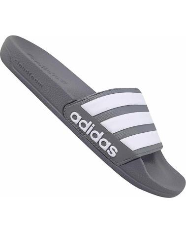Tongs pour Femme et Homme et Fille et Garçon ADIDAS CHANCLAS ADILETTE SHOWER GRIS