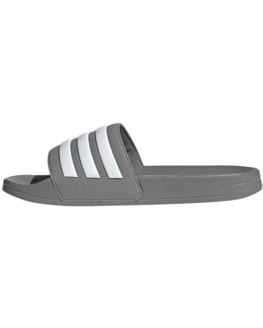 Tongs pour Femme et Homme et Fille et Garçon ADIDAS CHANCLAS ADILETTE SHOWER GRIS