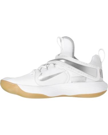 Deportivas de Hombre y Mujer NIKE ZAPATILLAS VOLEY-BALONMANO REACT HYPERSET SE UNISEX BLANCO