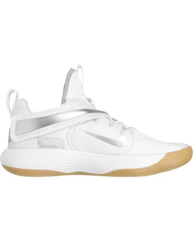 Deportivas de Hombre y Mujer NIKE ZAPATILLAS VOLEY-BALONMANO REACT HYPERSET SE UNISEX BLANCO