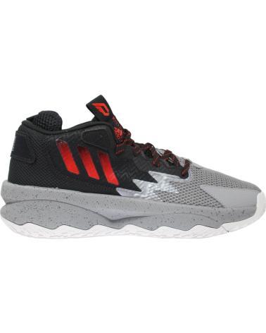 Sportivo per Uomo e Donna ADIDAS ZAPATILLAS BASKET DAME 8 GRIS