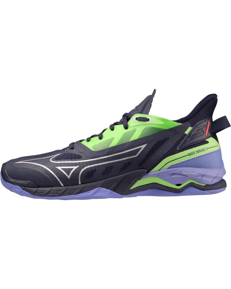 Deportivas de Hombre MIZUNO ZAPATILLAS BALONMANO-VOLEY WAVE MIRAGE 5 HOMBRE AZUL