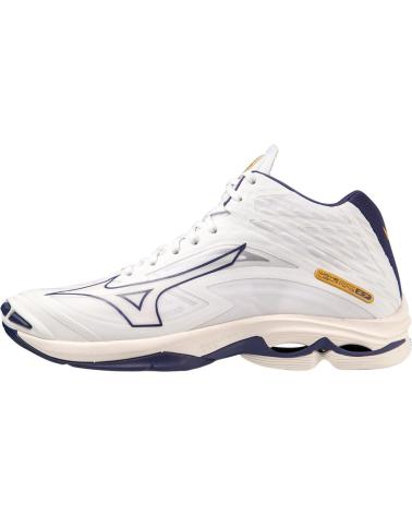 Deportivas de Hombre y Mujer MIZUNO ZAPATILLAS WAVE LIGHTNING Z7 MID HOMBRE BALONMANO BLANCO