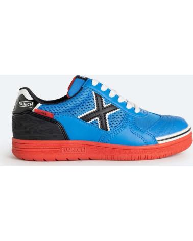 MUNICH ZAPATILLAS G-3 JUNIOR VELCRO 386 AZUL-MARINO