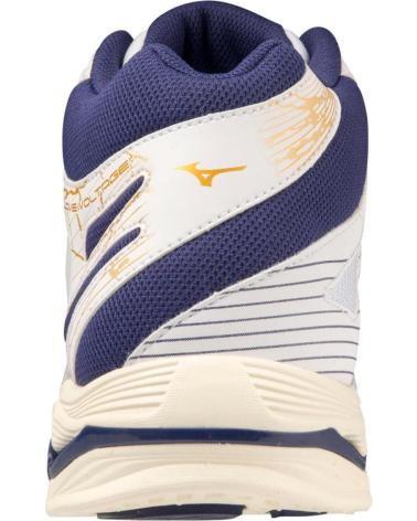 Sneaker für Herren und Mädchen und Junge MIZUNO ZAPATILLAS BALONMANO- VOLEY WAVE VOLTAGE MID BLANCO