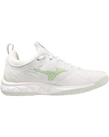 Deportivas de Mujer MIZUNO ZAPATILLAS BALONMANO-VOLEY WAVE LUMINOUS 2 MUJER BLANCO