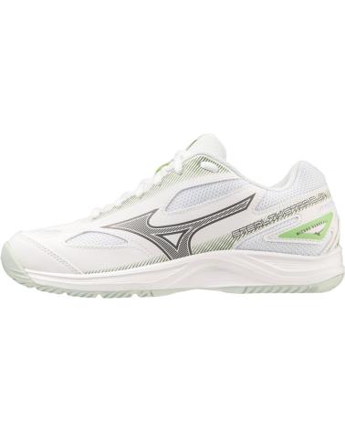 Deportivas de Niña y Niño MIZUNO ZAPATILLAS BALONMANO-VOLEY STEALTH STAR 2 JUNIOR BLANCO