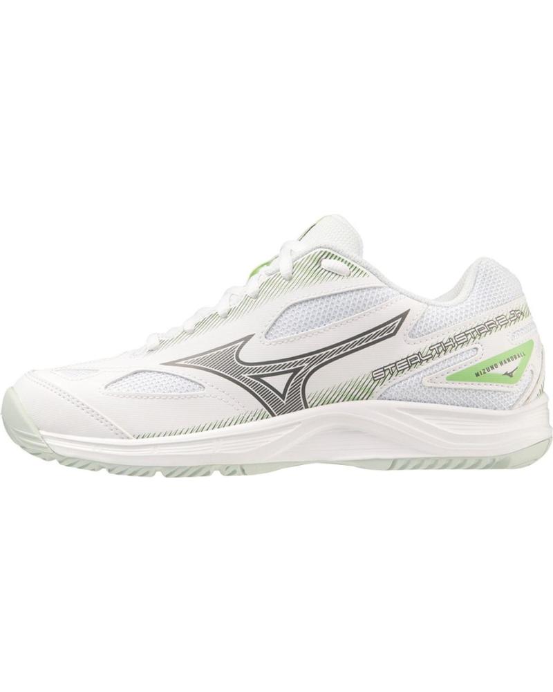 Deportivas de Niña y Niño MIZUNO ZAPATILLAS BALONMANO-VOLEY STEALTH STAR 2 JUNIOR BLANCO