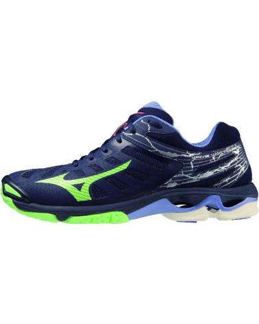 Deportivas de Hombre y Mujer MIZUNO ZAPATILLAS BALONMANO- VOLEY WAVE VOLTAGE AZUL