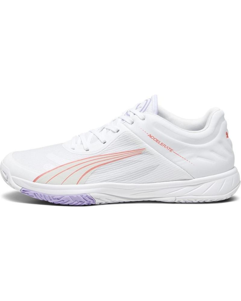 girl and boy Trainers PUMA ZAPATILLAS BALONMANO -VOLEY ACCELERATE TURBO BLANCO