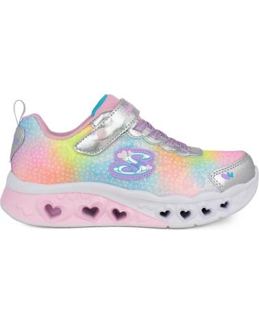girl Trainers SKECHERS ZAPATILLAS HEART LIGHTS KIDS ROSA