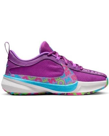 Sportivo per Donna e Bambina e Bambino NIKE ZAPATILLAS BALONCESTO FREAK 5 JUNIOR VIOLETA