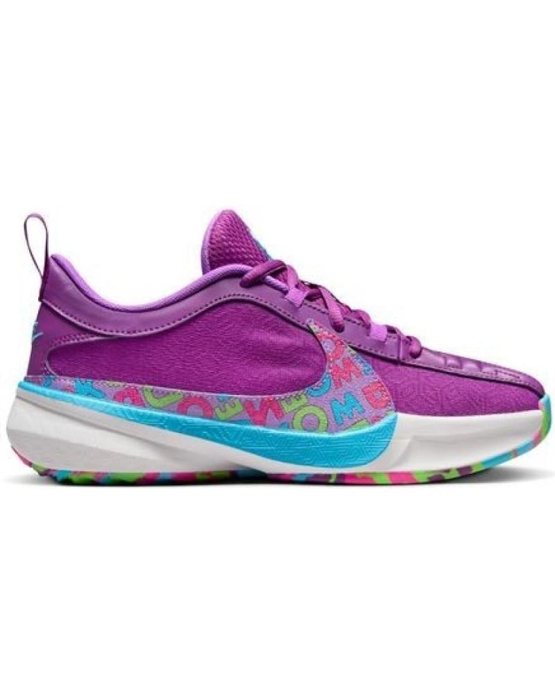 Sportivo per Donna e Bambina e Bambino NIKE ZAPATILLAS BALONCESTO FREAK 5 JUNIOR VIOLETA