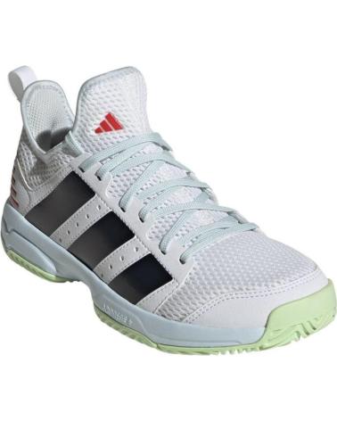 girl and boy Trainers ADIDAS ZAPATILLAS STABIL JR BALONMANO-VOLEY BLANCO