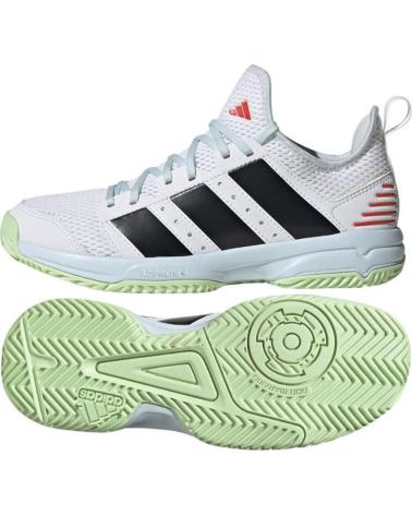 girl and boy Trainers ADIDAS ZAPATILLAS STABIL JR BALONMANO-VOLEY BLANCO