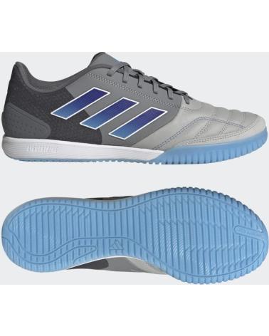 Trainers-De-Hombre-ADIDAS-ZAPATILLAS-FUTBOL-SALA-TOP-SALA-COMPETITION-UNISEX-GRIS