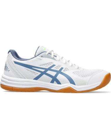 Man and Woman Trainers ASICS ZAPATILLAS UPCOURT 5 BALONMANO-VOLEY-BADMINTON BLANCO