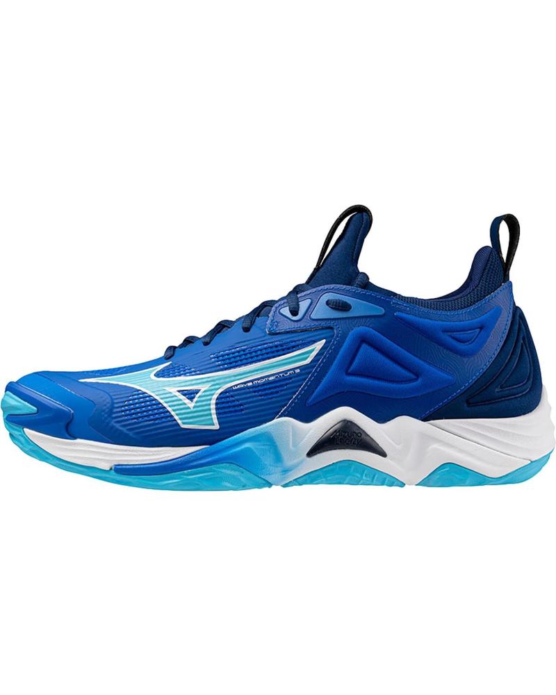 Man and Woman Trainers MIZUNO ZAPATILLAS WAVE MOMENTUM 3 BALONMANO-VOLEY AZUL