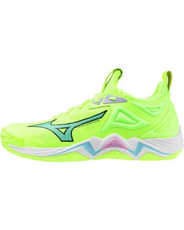 Man Trainers MIZUNO ZAPATILLAS WAVE MOMENTUM 3 BALONMANO-VOLEY FLUOR VERDE