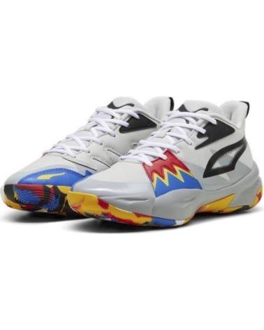 girl and boy Trainers PUMA ZAPATILLAS GENETICS JR GRIS