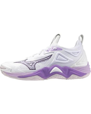 Deportivas de Niña y Niño MIZUNO ZAPATILLAS WAVE MOMENTUM 3 BALONMANO-VOLEY BLANCO