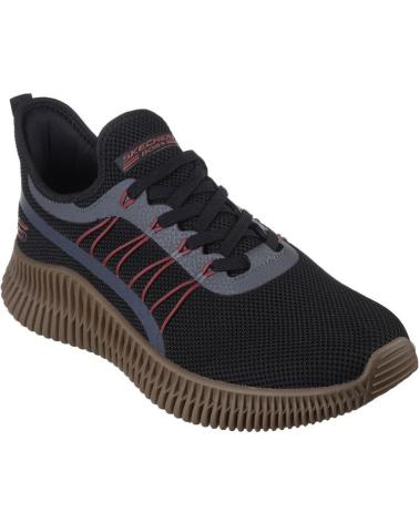Sportivo per Uomo e Donna SKECHERS ZAPATILLAS NEGRAS BOBS SPORT BY NEGRO