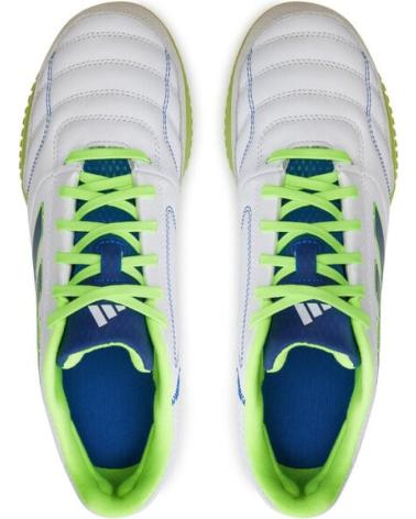 Esportes  de Homem e Mulher ADIDAS MODELO TOP SALA COMPETITION PAR BLANCO
