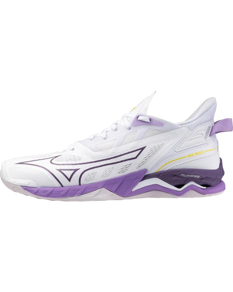 Esportes  de Mulher e Menina e Menino MIZUNO ZAPATILLAS BALONMANO-VOLEY WAVE MIRAGE 5 BLANCO