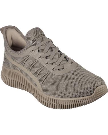Sportivo per Uomo e Donna SKECHERS ZAPATILLAS BEIGE BOBS SPORT BY MARRóN