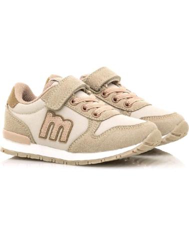 Sapatos Desportivos de Menino mtng SNEAKER VELCRO BEIGE