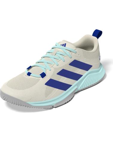 Sportivo per Uomo e Donna ADIDAS ZAPATILLA COURT TEAM 2 0 AZUL Y BLANCA BLANCO